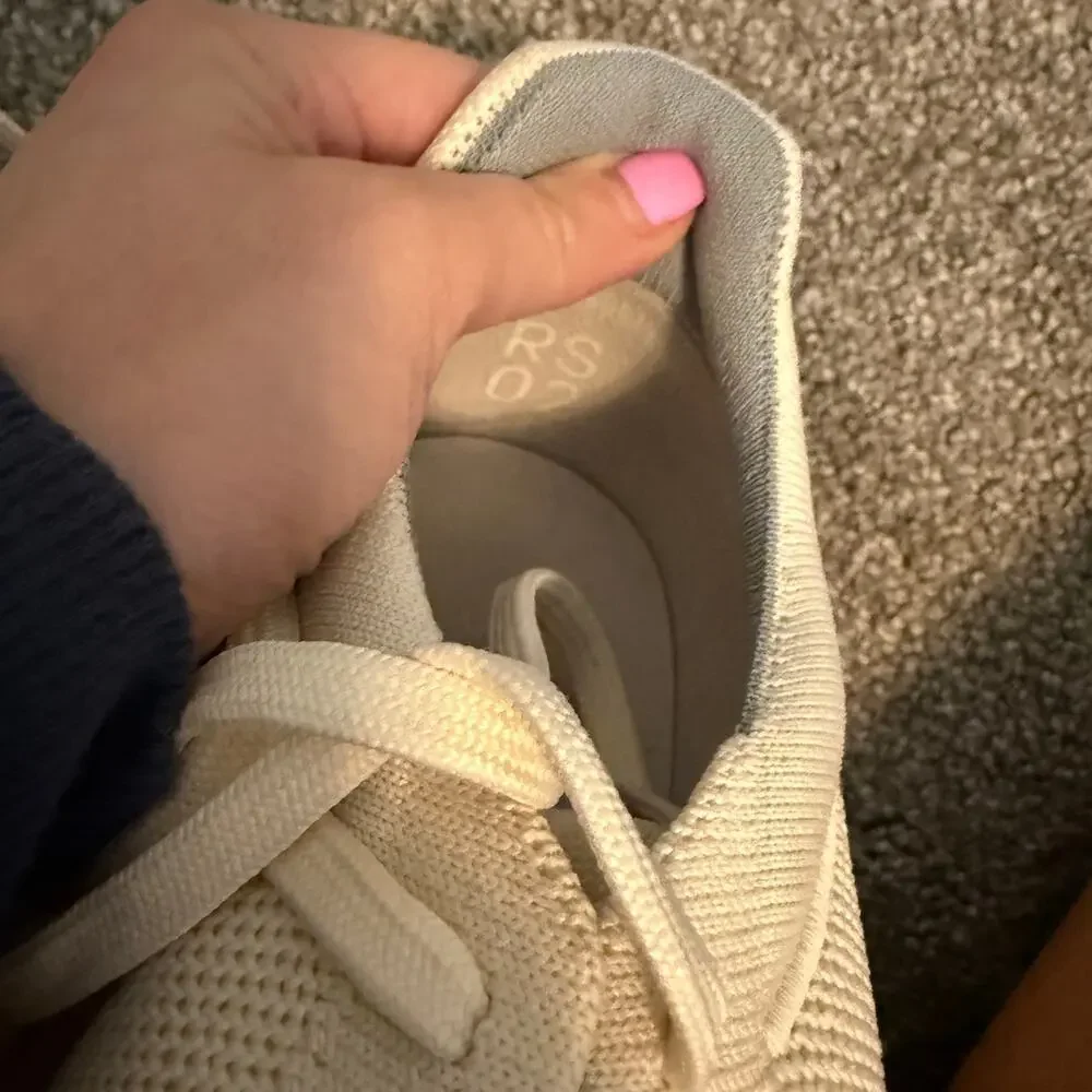 Rothy’s The RS02 Sneaker Men's Size 9.5 Women’s 11 Lightweight Bone Shoes